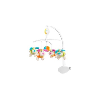 Carusel muzical pentru patut pliabil Animalute BabyOno ON1373, Multicolor Carusel muzical pentru patut pliabil Animalute BabyOno ON1373, Multicolor