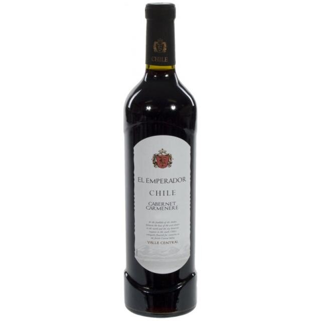 Vin rosu sec Cabernet Carmenere 2017, 0.75L, El Emperador