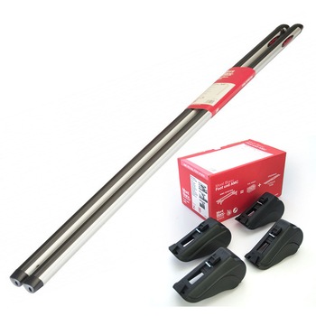 Bare portbagaj pt Audi A3 Sportback, A4 Avant, A6 Allroad, BMW Serie 5 Touring, X3 (G01) - Mont Blanc, bare aluminiu A49 + kit fixare 5416 Bare portbagaj pt Audi A3 Sportback, A4 Avant, A6 Allroad, BMW Serie 5 Touring, X3 (G01) - Mont Blanc, bare aluminiu A49 + kit fixare 5416