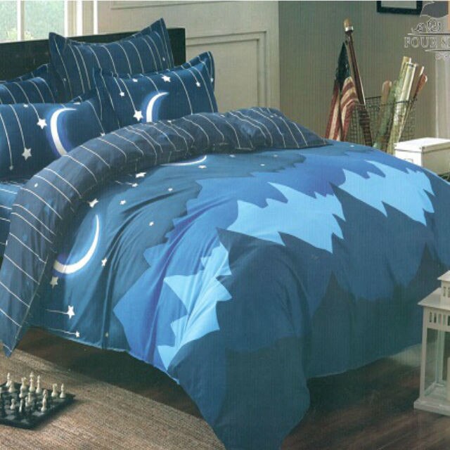 Lenjerie de pat dublu, bbc satinat , A50.164