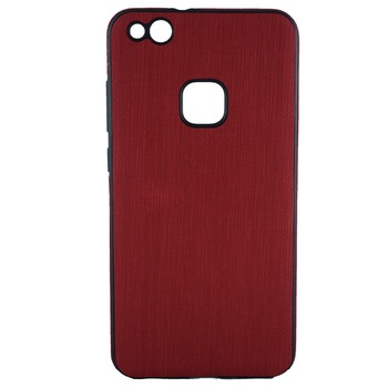 Husa cloth tpu Huawei p10 Lite rosu Husa cloth tpu Huawei p10 Lite rosu