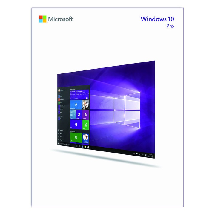 Microsoft Windows 10 Professional OEM, 32/64 bit, angol, elektronikus licenc