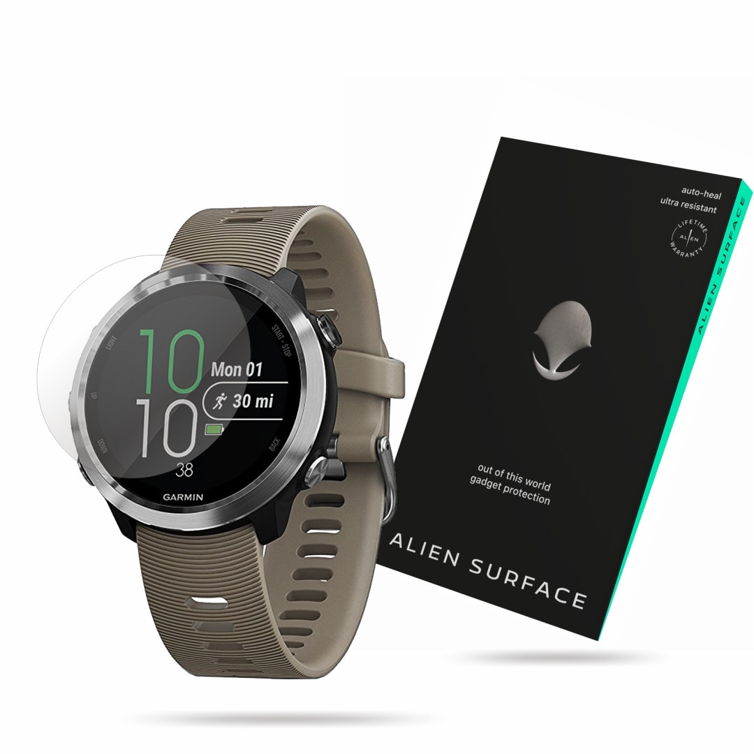 Folie Alien Surface, Garmin Forerunner 645, protectie ecran 1+2 Rezerve