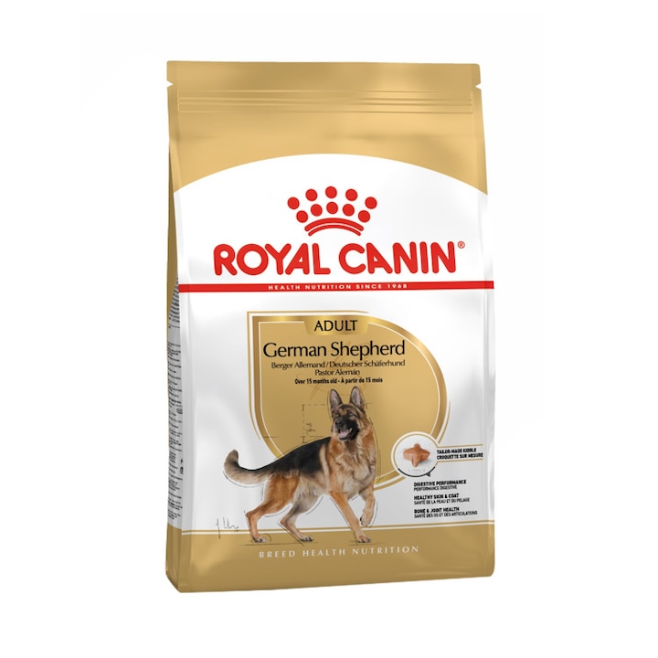 Hrana uscata pentru caini Royal Canin, Ciobanesc German, Adult, 11Kg