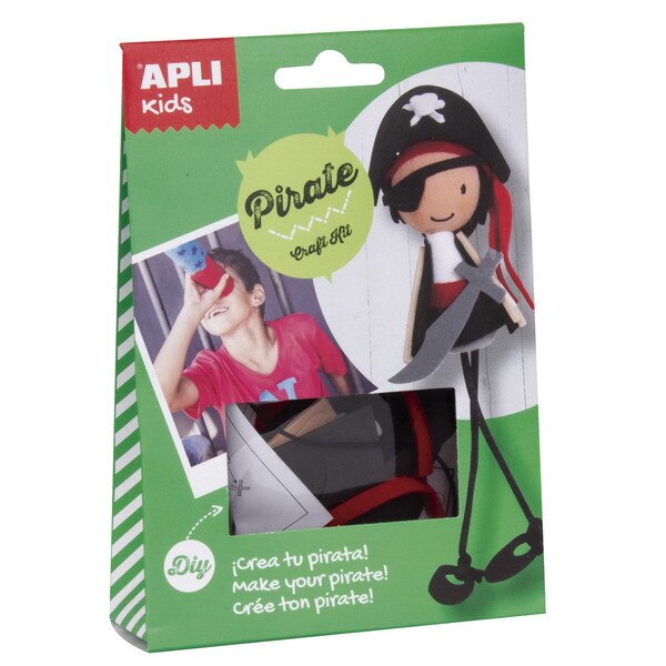 Kit creativ DIY Pirat APLI Kids Craft kits