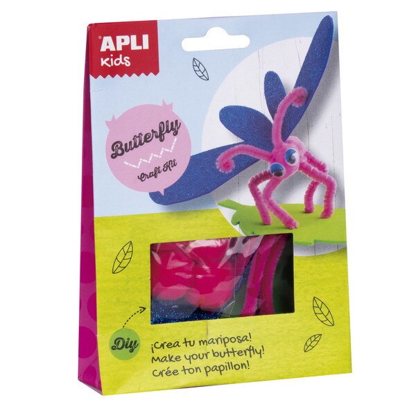 Kit creativ DIY Fluture APLI Kids Craft kits