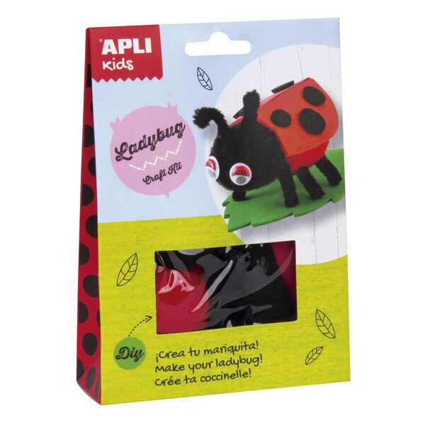 Kit creativ DIY Buburuza APLI Kids Craft kits
