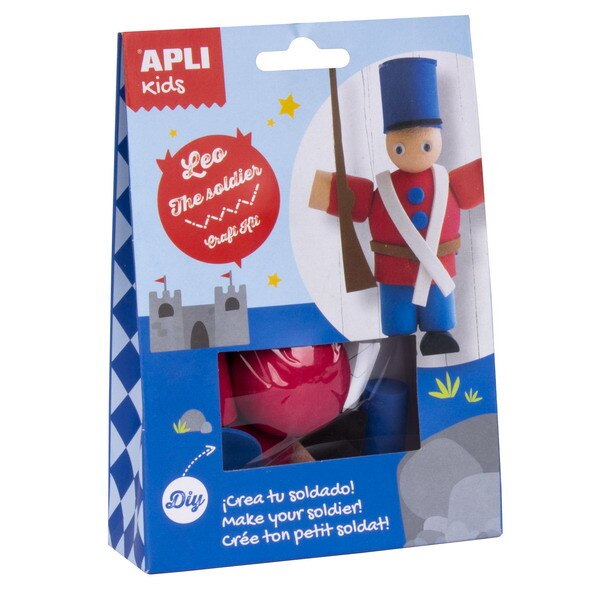 Kit creativ DIY Leo Soldatelul APLI Kids Craft kits