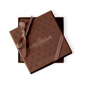 Cocosolis Exfoliant Luxury Coffee Scrub Box, 4 plicuri x 70 gr Cocosolis Exfoliant Luxury Coffee Scrub Box, 4 plicuri x 70 gr