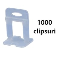 Set 1000 bucati clipsuri - 1 mm - sistem nivelare gresie si faianta, gama CONFORT