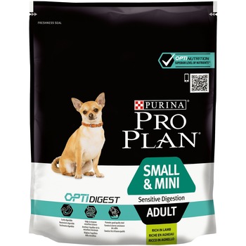 Hrana uscata pentru caini Pro Plan Small & Mini Sensitive Digestion, Miel, 7kg
