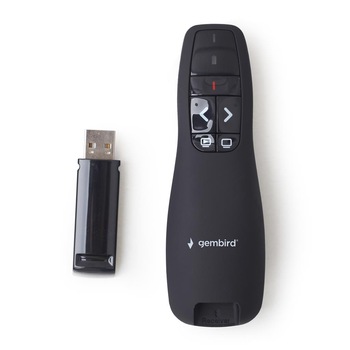 Gembird Wireless presenter with laser pointer WP-L-02 Gembird Wireless presenter with laser pointer WP-L-02