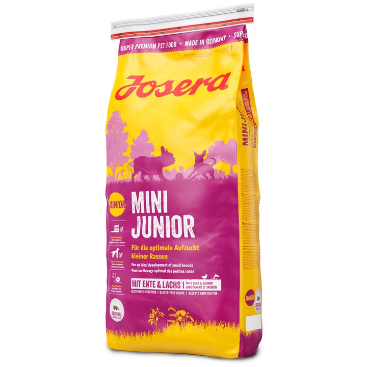 Суха храна за кучета Josera MiniJunior, 15 кг