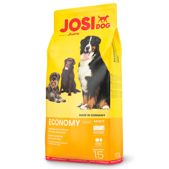 Hrana uscata pentru caini Josera JosiDog Economy, 15Kg