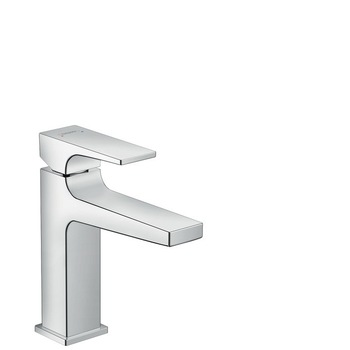 Baterie lavoar Hansgrohe Metropol 110, ventil push-open, cartus ceramic, Crom Baterie lavoar Hansgrohe Metropol 110, ventil push-open, cartus ceramic, Crom