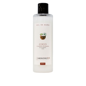 Gel de dus Laboratorio Sys, fara parabeni, Cocos 250 ml Gel de dus Laboratorio Sys, fara parabeni, Cocos 250 ml