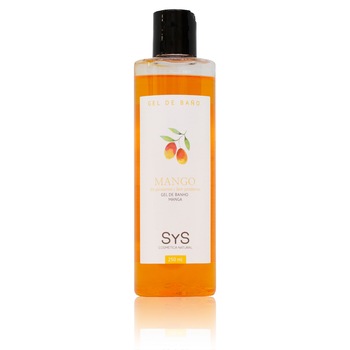 Gel de dus Laboratorio SyS, fara parabeni, Mango 250 ml Gel de dus Laboratorio SyS, fara parabeni, Mango 250 ml