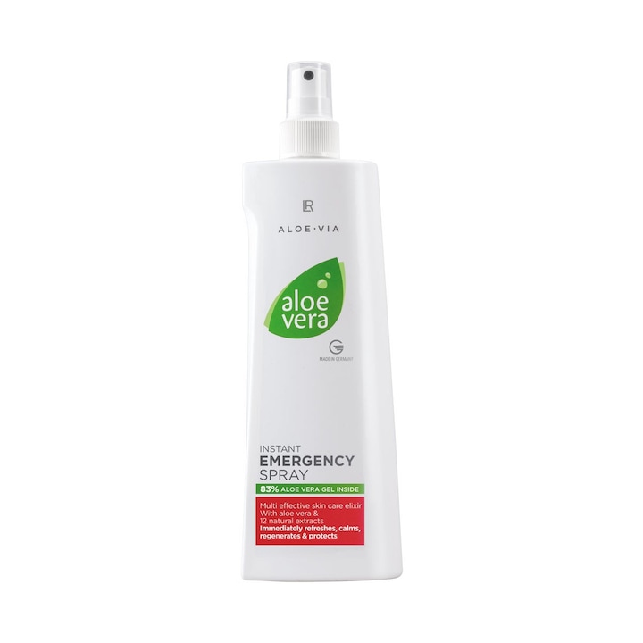Спрей за спешна помощ за незабавно освежаване, успокояване, възстановяване и предпазване на кожата, LR Health and beauty Aloe Vera, Emergency Spray, 400 ml