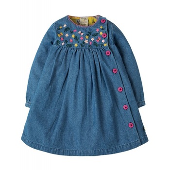Rochita Little Edie Embroidered Frugi Rochita Little Edie Embroidered Frugi