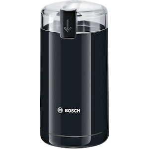 Rasnita de cafea Bosch TSM6A013B, 180 W, 75 g, cutit otel inoxidabil, Negru