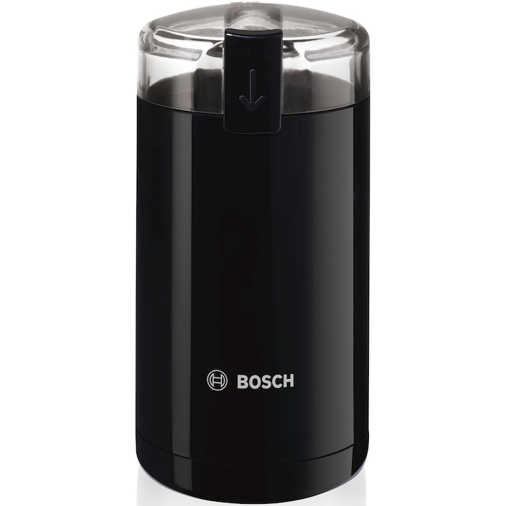 Bosch TSM6A013B Kávédaráló, 180W, 75 g, rozsdamentes acél kés, Fekete
