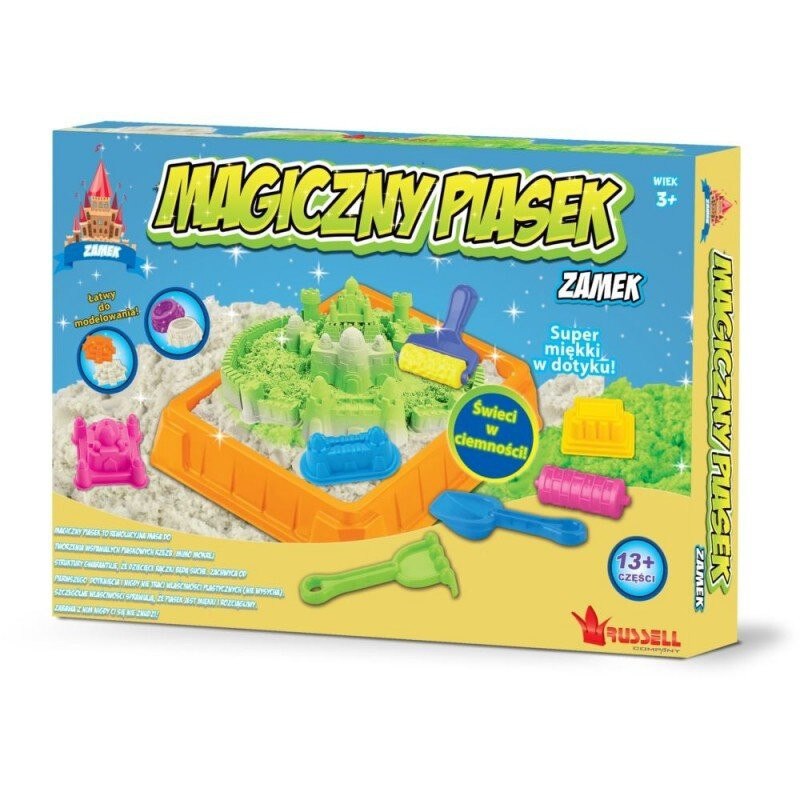 Nisip kinetic Russell, Castelul 1