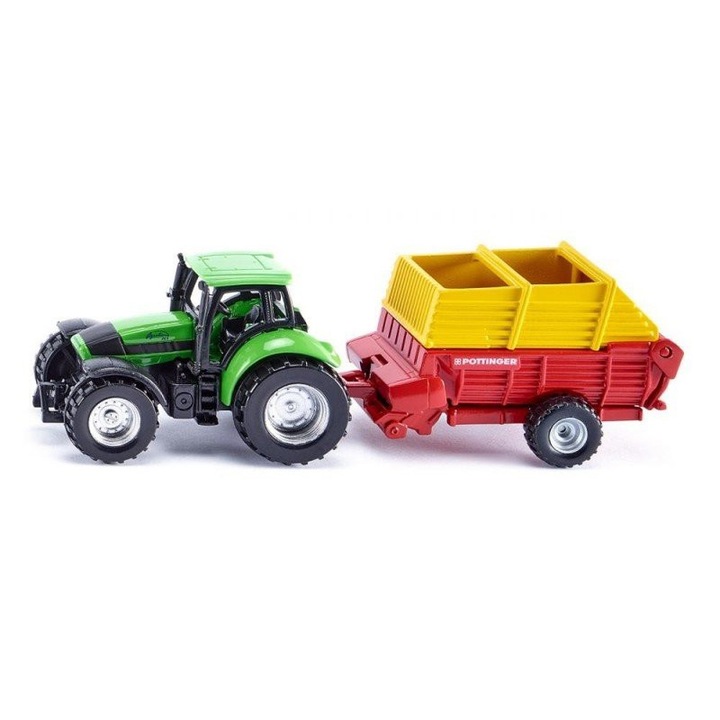 Tractor cu remorca Siku, 3 ani+