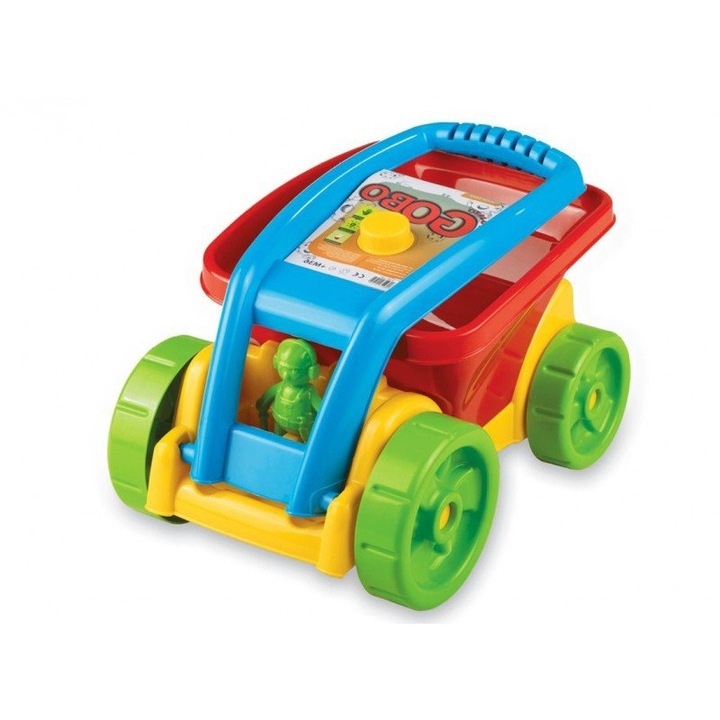 Детска кола Gobo, Пластмаса, Многоцветен, 3 години+