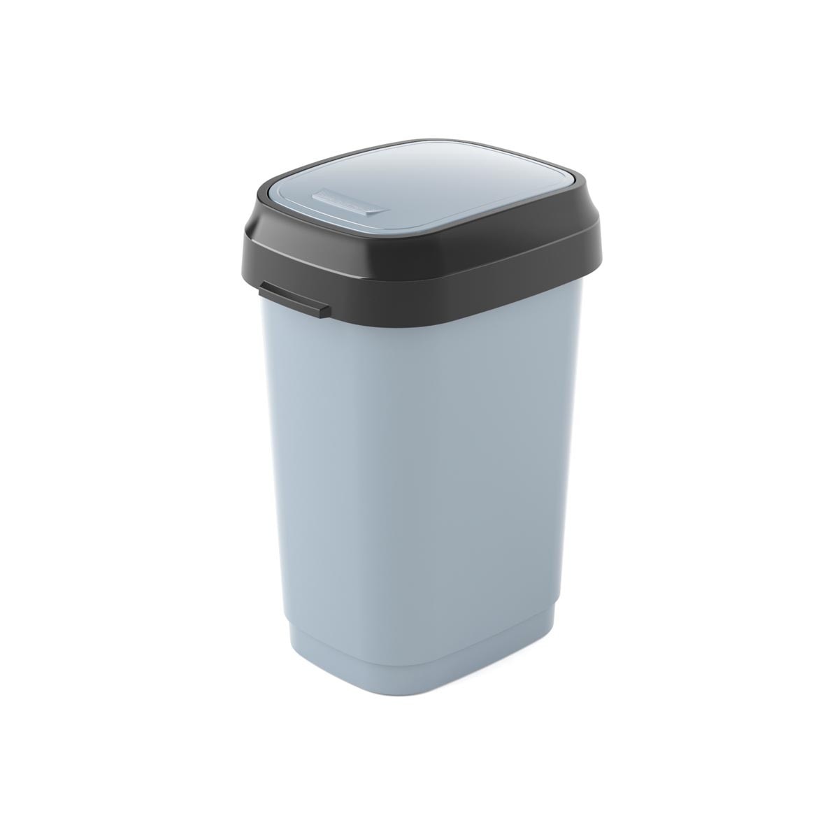 Cos de gunoi Dual Swing KIS, Gri, 15l, 241512