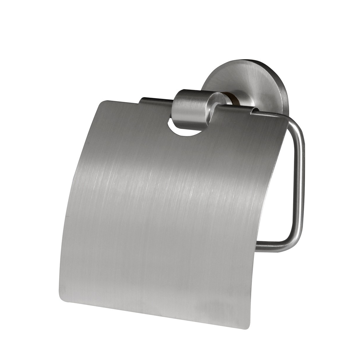 Suport pentru hartie igienica, iMK®, VDE-123, cu clapeta, cromat