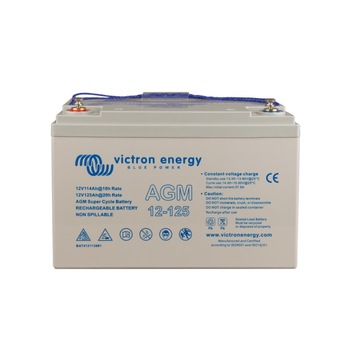 Acumulator Victron Energy AGM Super Cycle (M8) 12V/125Ah Acumulator Victron Energy AGM Super Cycle (M8) 12V/125Ah