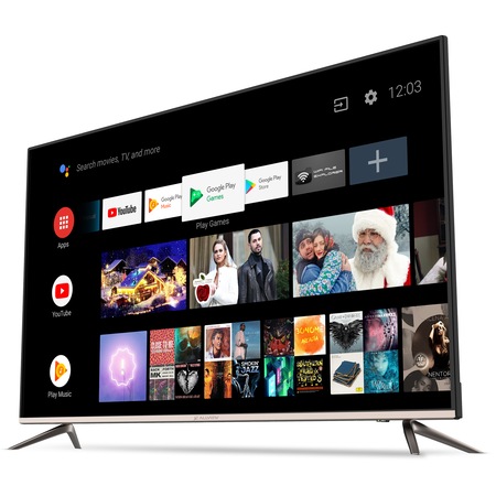 Televizor LED Smart Android Allview, 147 cm, 58ATA6000, 4K Ultra HD, Clasa A+