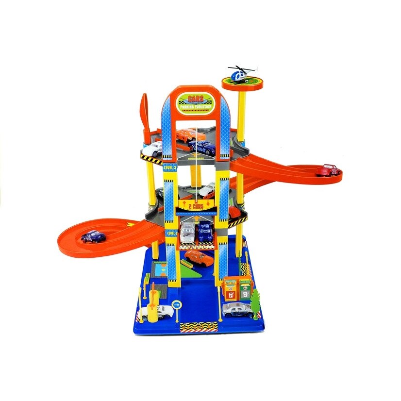 Garaj etajat Malipen cu pista de masinute