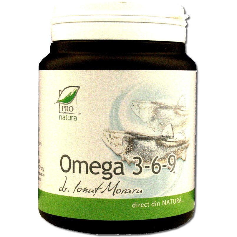 Omega 3-6-9, flacon 80 capsule uleioase