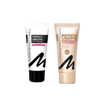 Pachet Promo Manhattan #Insta Tint Foundation N:002 Medium& Manhattan Perfect Smooth Skin Primer Pachet Promo Manhattan #Insta Tint Foundation N:002 Medium& Manhattan Perfect Smooth Skin Primer