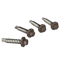 Surub pentru tigla metalica, autoforant, Bilka, gri RAL 7016 4.8 x 35 mm, 250 bucati