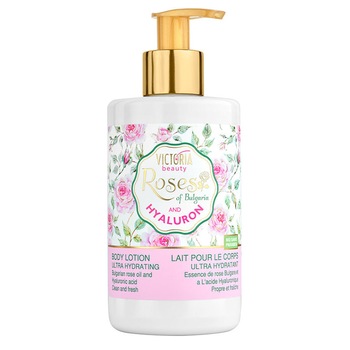 Lapte de Corp cu Trandafiri si Acid Hialuronic 250 ml Lapte de Corp cu Trandafiri si Acid Hialuronic 250 ml