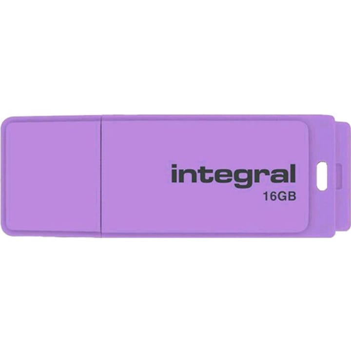 USB памет Integral USB 16GB, лилава