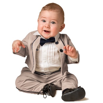 Costum cu cardigan bejgri Costum cu cardigan bejgri