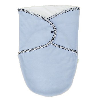 Sac botez Mic Pitic SAC7, bleu, 68 cm Sac botez Mic Pitic SAC7, bleu, 68 cm