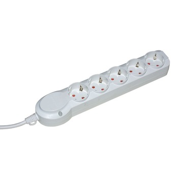 Prelungitor iMKⓇ 5 prize, 3 metri, 3500W, 3 x 1.5 mmp, contact de protectie, alb, AN Prelungitor iMKⓇ 5 prize, 3 metri, 3500W, 3 x 1.5 mmp, contact de protectie, alb, AN
