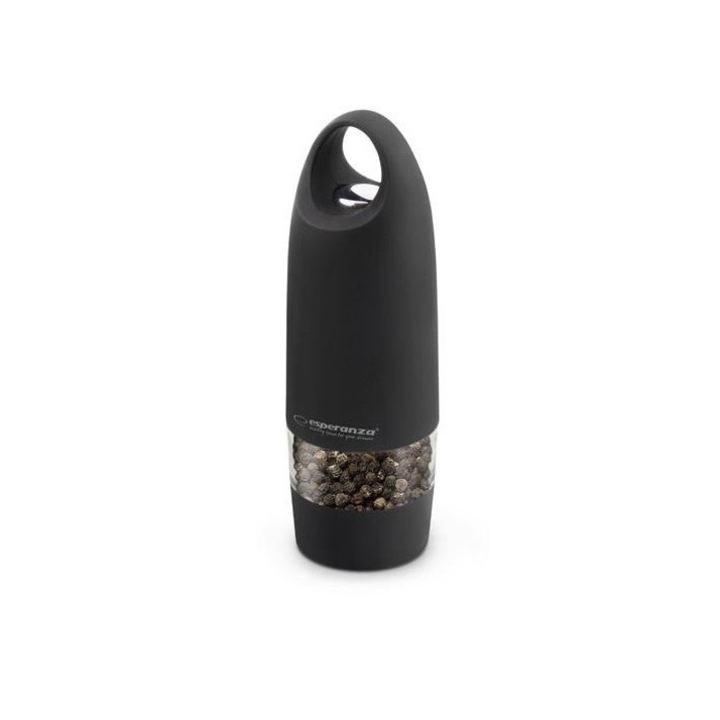 Rasnita electrica pentru piper Esperanza, negru