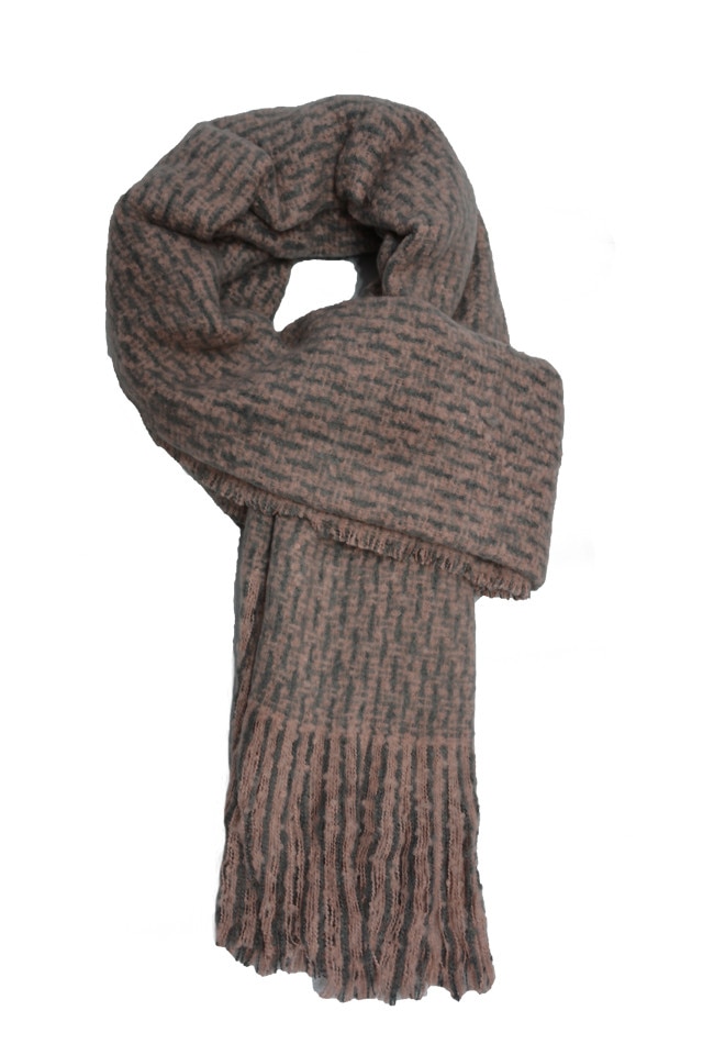 Esarfa tip sal,forma dreptunghiulara,D&J Exclusive,Plamaniu, Universal