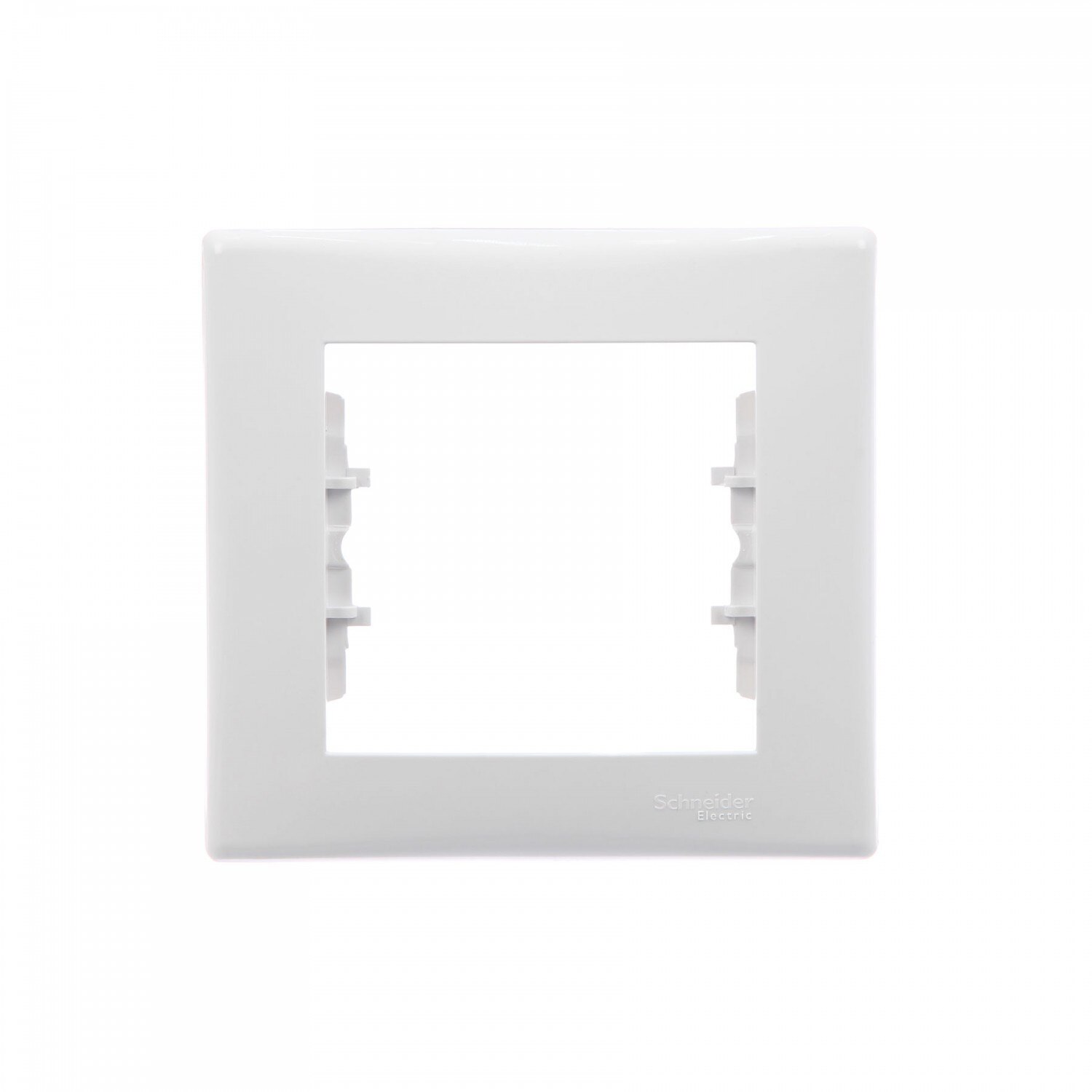 Rama intrerupator iMKⓇ plastic, un post, alb, AN