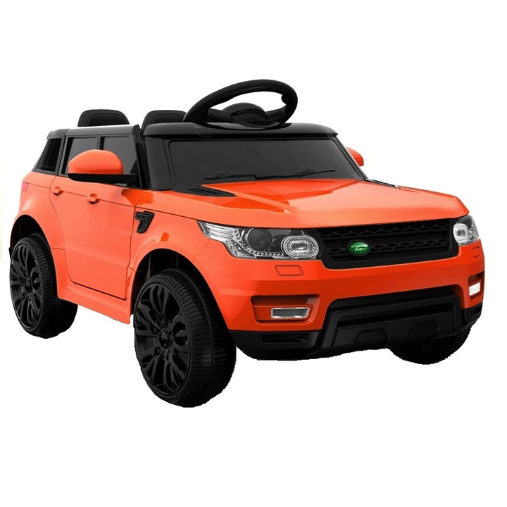 Masinuta electrica Road Racer, portocaliu