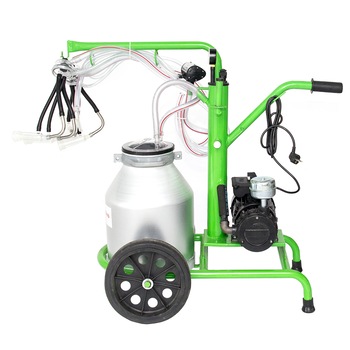 Aparat de muls capre/oi Gardelina GREEN LINE 130 Aluminiu PS, 0.55KW, 1440 RPM, Bidon 30L aluminiu Aparat de muls capre/oi Gardelina GREEN LINE 130 Aluminiu PS, 0.55KW, 1440 RPM, Bidon 30L aluminiu