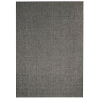 Covor aspect sisal, de interior/exterior, vidaXL, Tesatura, 160 x 230 cm, Gri inchis