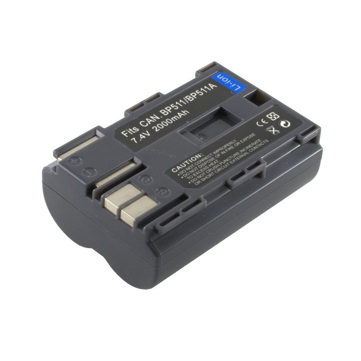 Canon BP-511 Baterie 2000mAh aftermarket