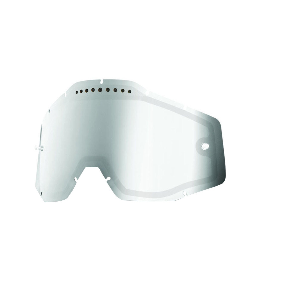 Lentila Ochelari 100% Racecraft Accuri Mirror Silver Vented Dual