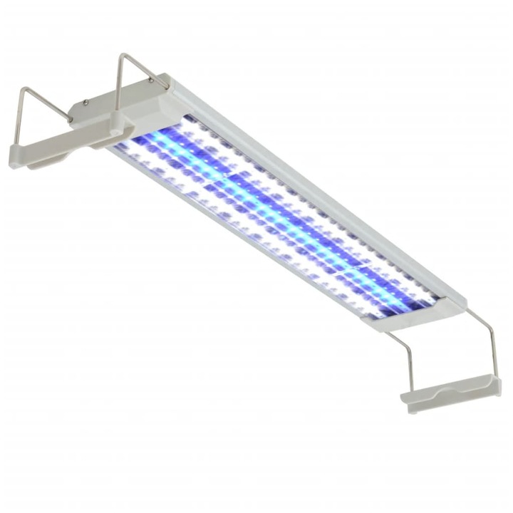 vidaXL LED akvárium lámpa IP67 50-60 cm alumínium 42463